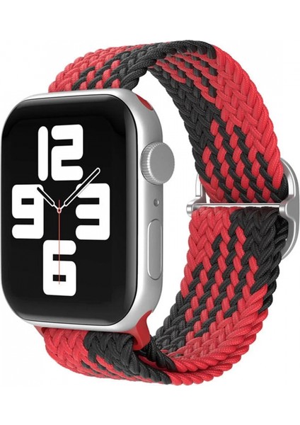 Watch 20MM Star Kordon - Kırmızı-Siyah