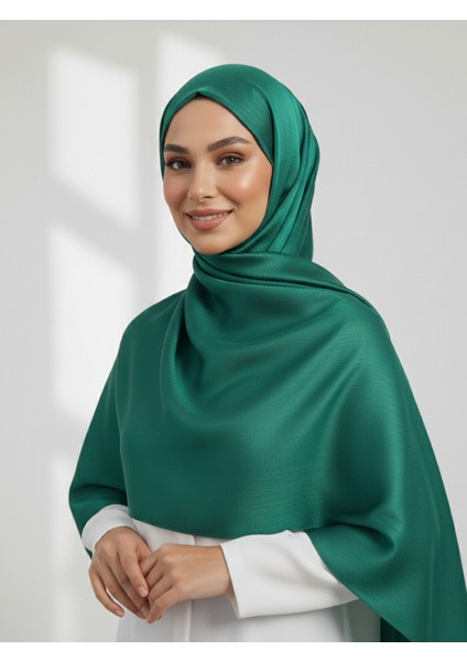 Tesettür Kadın Janjanlı Abiye Şal-Yeşil - 70X190CM fiyatları