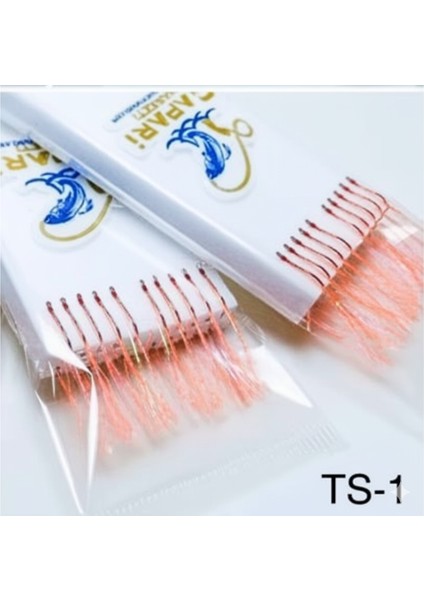 8 Adet 10'lu Çapari Takımı Gündüz ve Gece Avı Için Açık Yeşil -Yeşil , Kırmızı -Koyu Kırmızı indirimleri