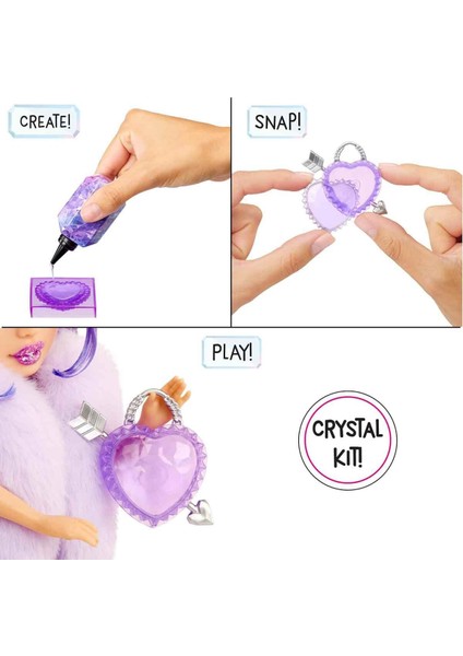 Rainbow High Yaratıcı Kristaller Moda Bebeği - Violet Willow fırsatları