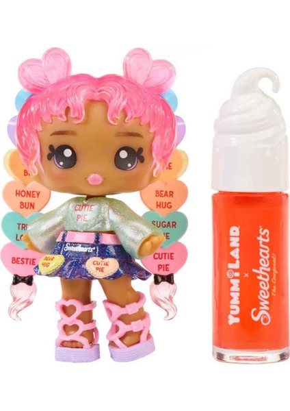 Sweethearts Sevgililer Günü Mini Bebek ve Dudak Parlatıcısı Seti - Lily Hearts fiyatları