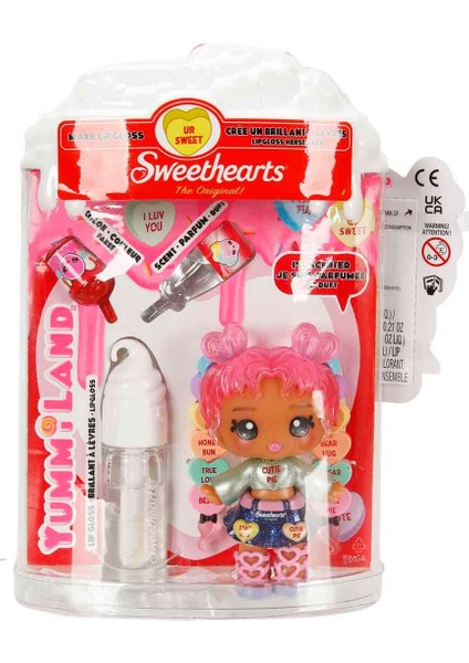 Sweethearts Sevgililer Günü Mini Bebek ve Dudak Parlatıcısı Seti - Lily Hearts indirimleri