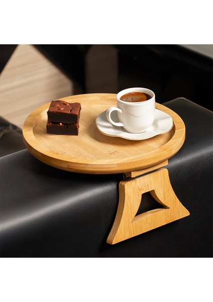 PBT-414 Bambu Koltuk Matı Ahşap Kanepe Koltuk Kenarı Sehpa Yan Sehpa Koltuk Katlanabilir Koltuk Kenarı Tepsisi modelleri