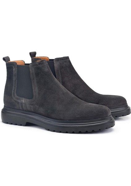 Süet Antrasit Chelsea Bot