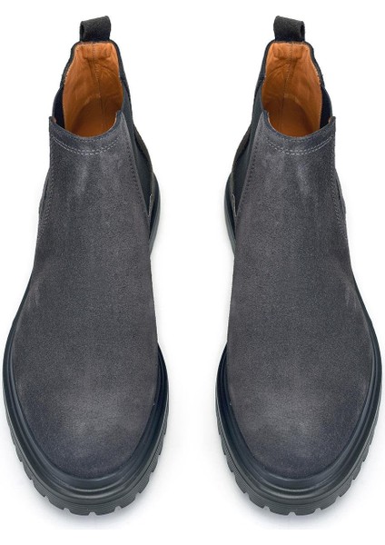 Süet Antrasit Chelsea Bot modelleri