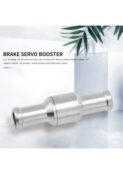 10MM Çek Valfi Fren Servo Booster Geri Dönüş Yok Tek Yol Valfı Dönüş Valf Vakum Hortumu Alüminyum Valf (Yurt Dışından) fiyatları