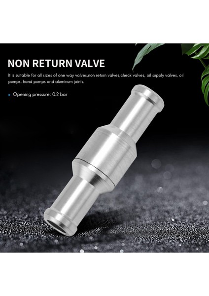10MM Çek Valfi Fren Servo Booster Geri Dönüş Yok Tek Yol Valfı Dönüş Valf Vakum Hortumu Alüminyum Valf (Yurt Dışından) fırsatları