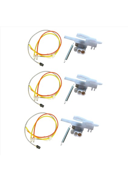 3x Araç Koltuk Kontrol Vanası Ayarlama Vanası Scania Kamyonu Için Hava Borusu Onarım Kiti 20748450 1498894 (Yurt Dışından)