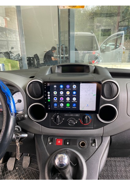 Cıtroen Berlıngo 2010-18 9" Uyumlu Android Multimedia Gerçek 4/64 Kablosuz Carplay Geri Görüş Kameralı modelleri