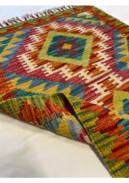 El Dokuma Afgan Kilim Yün Kök Boya indirimleri