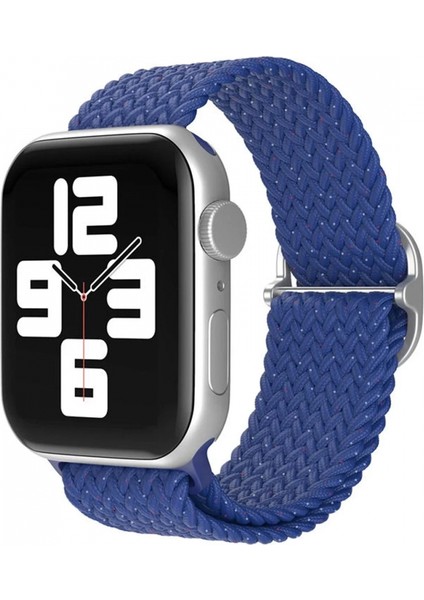 Apple Watch 42MM Star Kordon - Benekli Mavi