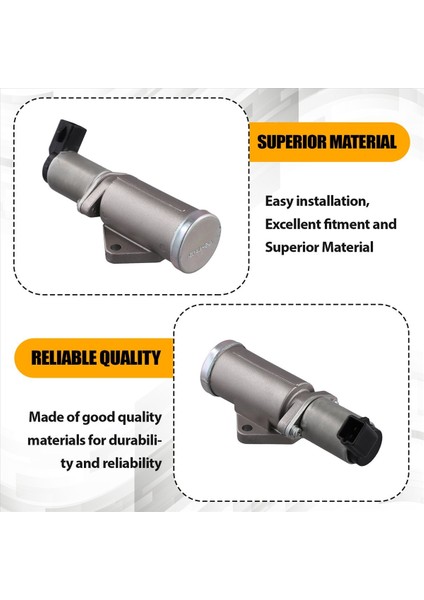 Boşta Hava Kontrol Vanası F27E-9F715-A1B F27E9F715A1B Ford F-150 F-250 F-350 Bronco Explorer Ranger Mazda (Yurt Dışından) indirimleri