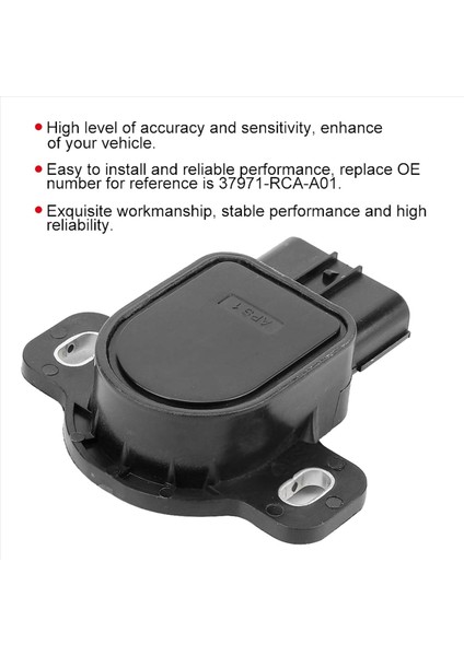 Honda Accord Acura Cr-V 37971 Rca A01 37971-RBB-003 Için 2x Araba Hızlandırıcı Pedal Konum Sensörü (Yurt Dışından) fiyatları