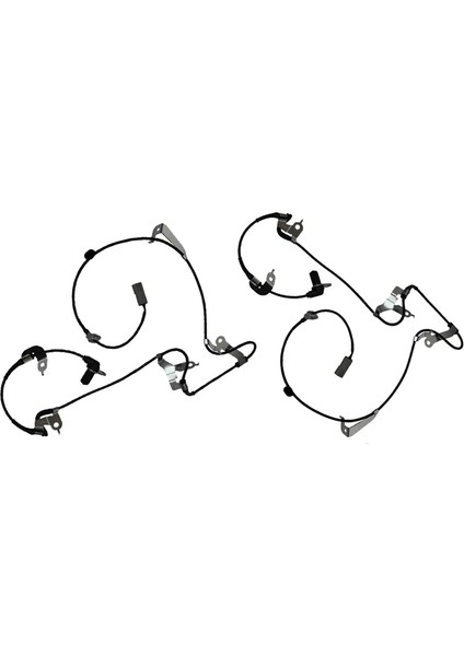 1paır Ön Sol/sağ Abs Tekerlek Hız Sensörü UM53-43-70X UM53-43-43-73X Ford Ranger Mazda Bt-50 1998-2012 UM53-43-70XA (Yurt Dışından)