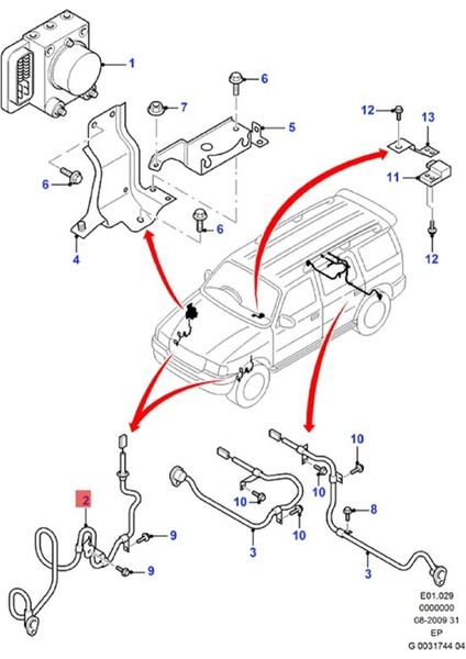 1paır Ön Sol/sağ Abs Tekerlek Hız Sensörü UM53-43-70X UM53-43-43-73X Ford Ranger Mazda Bt-50 1998-2012 UM53-43-70XA (Yurt Dışından) fiyatları