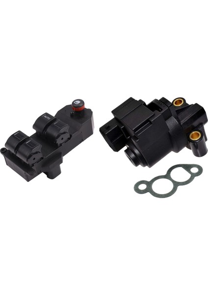 Honda Civic Için 2001-2005 Kıa Motors Için Boşta Hızlı Boşta Hızlı Hava Kontrol Valfına Sahip Elektrikli Güç Penceresi Anahtarı (Yurt Dışından)