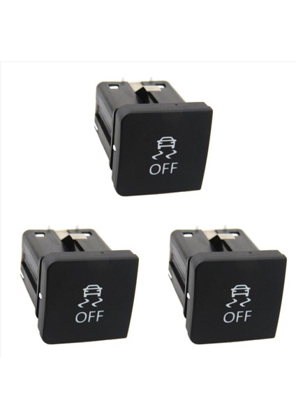 3x Esp Kapalı Asr Anti Skid Istikrar Programı Switch Düğmesi Golf Mk6 Jetta 5 Mk5 6 Caddy Eos Scirocco (Yurt Dışından)
