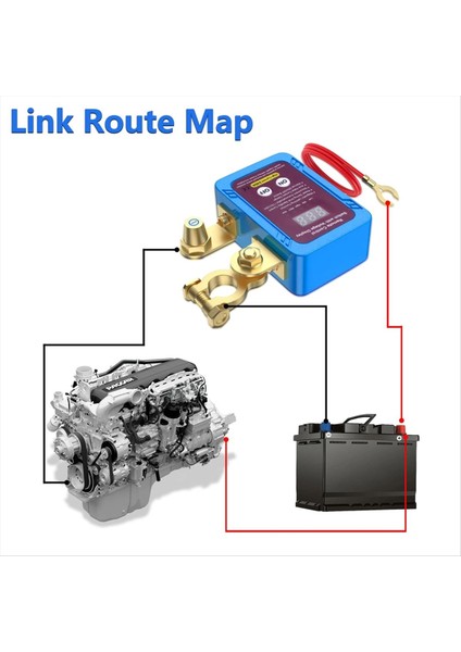 Uzak Pil Bağlantı Kesme Anahtarı 12V 240A LED Voltaj Ekranı Otomatik Güç Kapatma Anahtarı Otomatik Araba Kamyonu Için (Yurt Dışından) modelleri