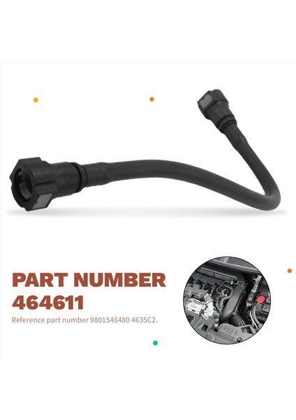 Peugeot 3008 Citroen C4 Picasso Ds5 Için Fren Rezervuarı Dönüş Borusu 464611 (Yurt Dışından) indirimleri