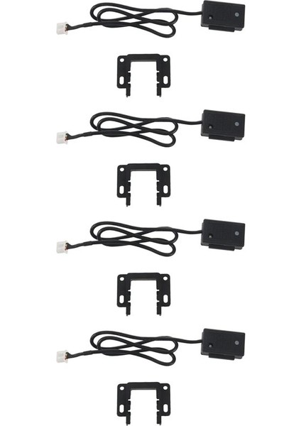 4x 12-24V Temassız Tank Sıvı Su Seviyesi Algılama Sensör Anahtarı Konteyner Dc 5V (Yurt Dışından)