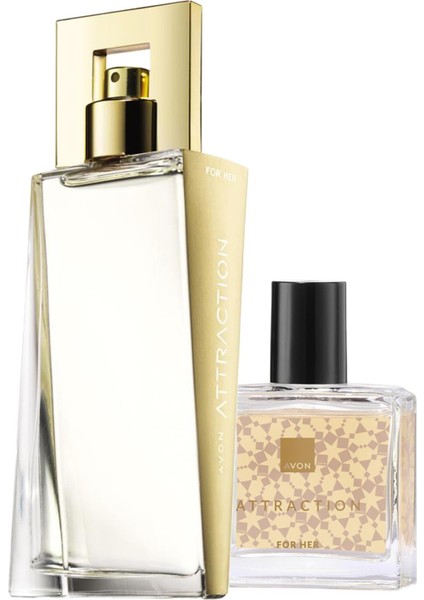 Attraction Kadın Parfüm 50 + 30 ml Toplam 80 ml Set