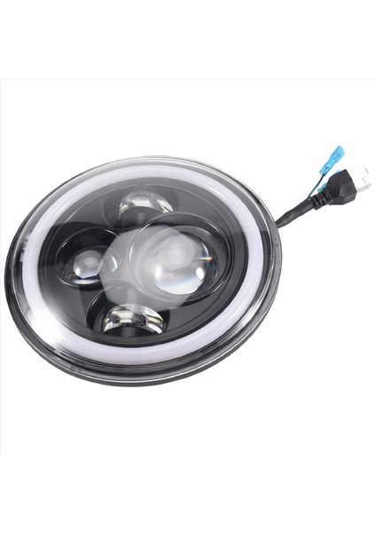 CG125 GN125 Far Angel Eyes Dört Göz LED Retro Motosiklet Aksesuarları Modifikasyonu (Yurt Dışından)