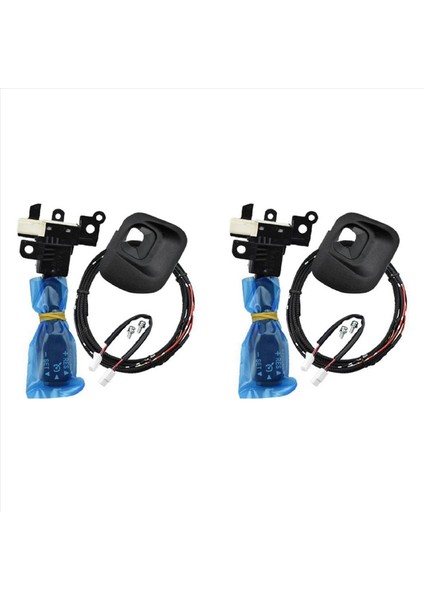 Toyota Prius Plug-In Hibrid Aqua Için Kapak 45186-47030-C0 ile 2x Direksiyon Simidi Seyir Kontrol Anahtarı 84632-34011 (Yurt Dışından)