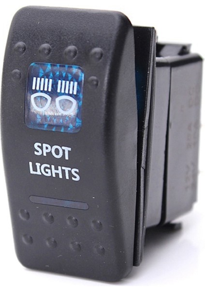 Araba Teknesi Arb Carling Çift LED Geri Işık Rocker Switch &amp 8 Çete 2 Işık Rocker Switch Panel Devre Kesici 12V Tekne (Yurt Dışından) fiyatları