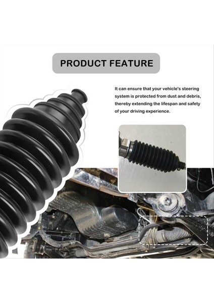 Araç Evrensel Direksiyon Rafı ve Pinyon Önyükleme Direksiyon Rafı Önyükleme Aracı Kiti Toz Geçirmez Silikon Iç Bağlantı Çubuk Önyükleme Seti (Yurt Dışından) fırsatları