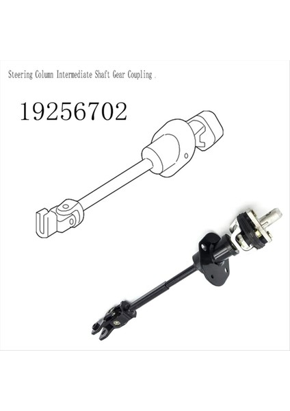 19256702 Direksiyon Sütunu Hummer H3 2006-2010 Hummer H3T 2009-2010 Için Ara Şaft Dişli Kuplajı (Yurt Dışından) fırsatları