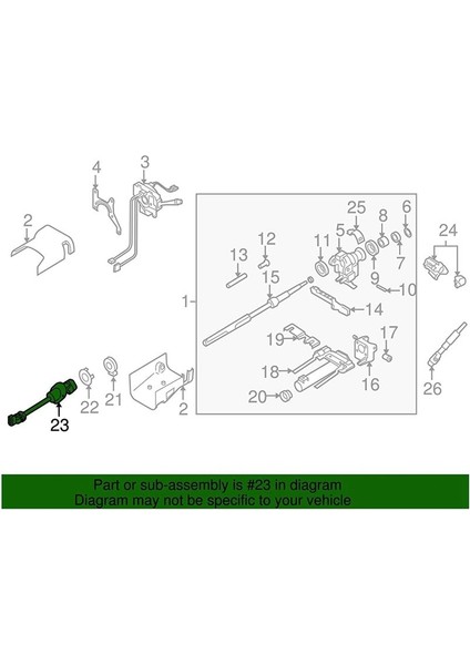 19256702 Direksiyon Sütunu 2006-2010 Hummer H3 2009-2010 Hummer H3T Için (Yurt Dışından) fırsatları
