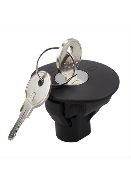 Ford Fiesta Focus F-150 8U5Z-9C268-B 458454AF Için Keys Otomatik Aksesuarları ile Araç Yakıt Gaz Deposu Kilit Kapak Kapağı (Yurt Dışından)