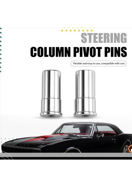 Chevrolet Corvette Için 2pcs Büyük Boy Direksiyon Kolonu Pivot Pimleri 1969-1996 Camaro 1967-2002 (Yurt Dışından) fırsatları