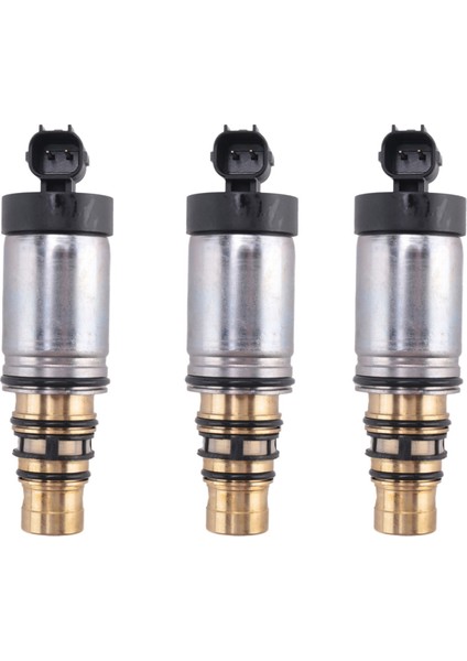 3x Fabrika Otomatik Klima Hyundai Elektrik Kontrol Vanası Için Siyah Yumru Olmayan Kompresör Kontrol Vanası (Yurt Dışından)