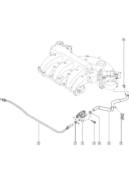 14930-JA10A K5T46696 Nissan Altima Quest Murano Infiniti I35 Xterra Buhar Tasarma Valfı (Yurt Dışından) modelleri