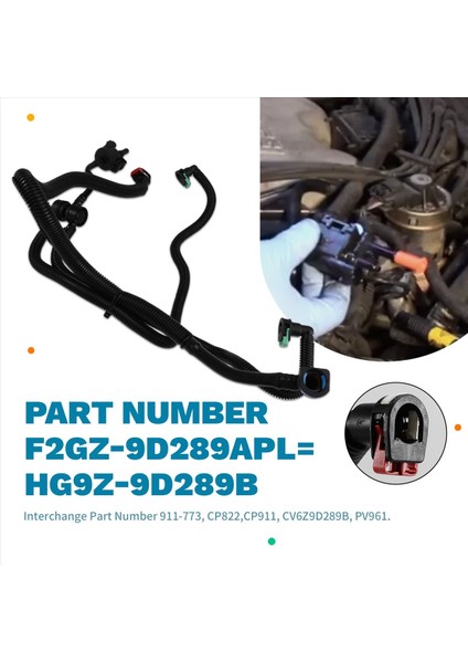 Ford Edge Lincoln Mkx Mkz Canister Puraj Valf Hortumu HG9Z-9D289-B F2GZ9D289A (Yurt Dışından) indirimleri