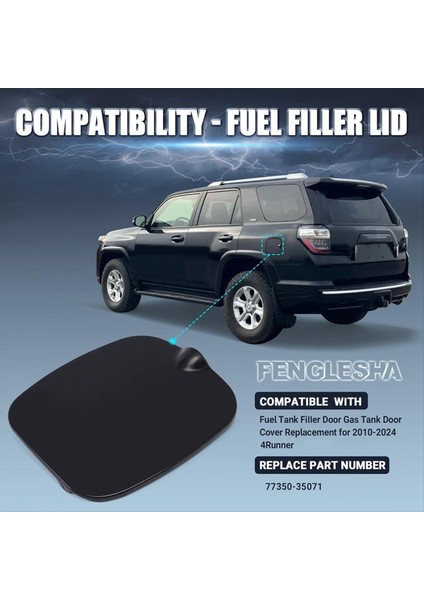 Yakıt Deposu Dolgu Kapısı Gaz Deposu Kapı Kapağı 77350-35071 Toyota 4runner Için Yedek 2010-2024 Aksesuarlar (Yurt Dışından) indirimleri