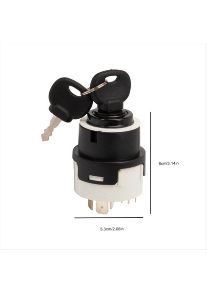 Traktör Ateşleme Anahtarı Kontak Anahtarı Kilit Çekirdek Montajı Evrensel 12 V Kontak Anahtarı (Yurt Dışından) fırsatları