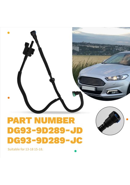 2 0t Yakıt Buharı Ayırıcı Tüp Boru DG93-9D289-JD DG939D289JE Ford Mondeo Kenarı 2 0 15-18 Karbon Kaldır Hortumu (Yurt Dışından) indirimleri