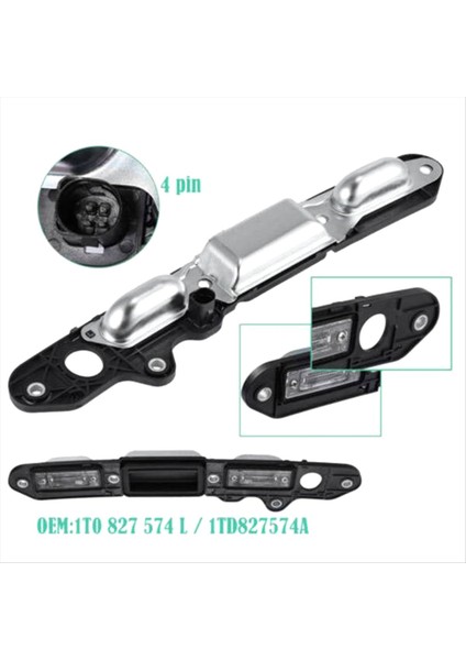 1T0827574L Arka Bagaj Kapağı Tutucu Vw Passat B6 Jetta Için Mini Anahtar Plaka Işığı (Yurt Dışından) fiyatları