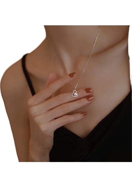 Kadınlar Için 999 Ayar Gümüş Doğal Tatlı Su Incisi Kabak Kolye Ucu (Yurt Dışından) fiyatları