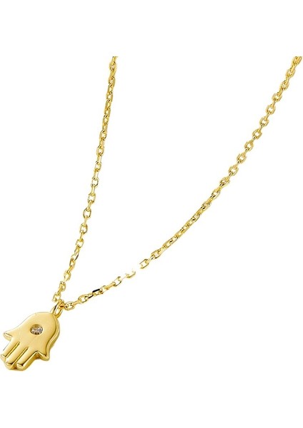 Avuç Içi Kolye S925 Saf Kadın Kolye Ucu Köprücük Zinciri (Yurt Dışından) fiyatları