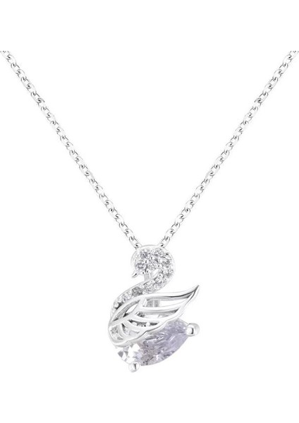 Kadınlar Için 999 Ayar Gümüş Kolye, Zarif Köprücük Kemiği Zinciri, Saf Gümüş (Yurt Dışından)