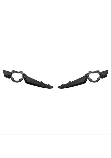 3 Serisi E46 323CI 2000-2003 Için 1 Çift Araba Ön Tampon Sis Lambası Kapağı Çerçevesi 51118204358 51118204357 (Yurt Dışından) indirimleri