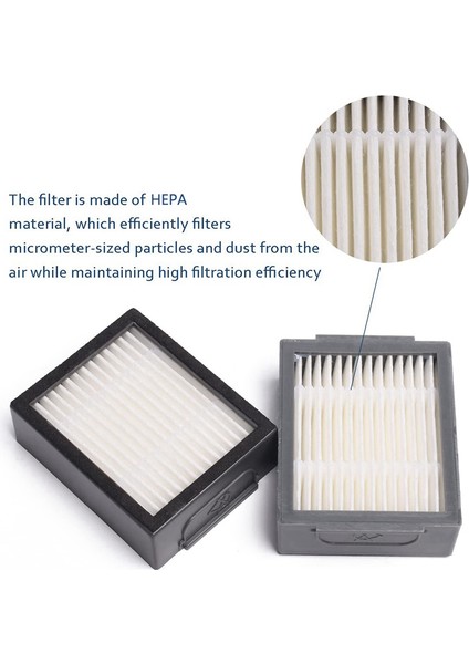 Lefant Robotik Süpürge Paspas Pedleri Hepa Filtre Yan Fırçalar (Yurt Dışından)