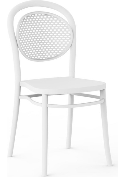 Pluto Plastik Kolsuz Sandalye 2'li