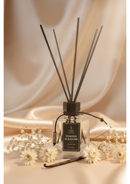 Powder Pleasure Premium Çubuklu Oda Kokusu 120 ml – Uzun Kalıcı Pudra & Temizlik Kokusu fiyatları