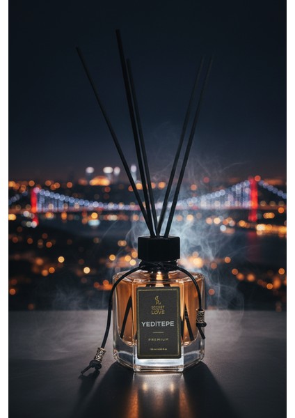 Yeditepe Premium Çubuklu Oda Kokusu 120 ml – Uzun Kalıcı, Amber & Misk & Sedir fiyatları