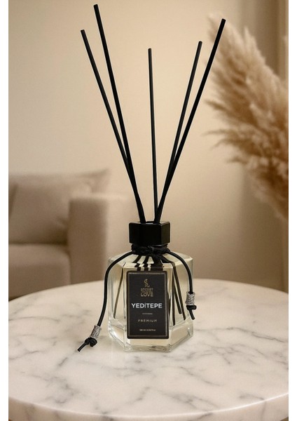Yeditepe Premium Çubuklu Oda Kokusu 120 ml – Uzun Kalıcı, Amber & Misk & Sedir fırsatları