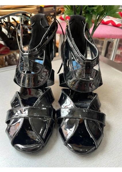 7 cm Kadeh Topuk Boti-Siyah Ruğan-Kadın-Latin-Salsa-Bacata Dans ve Salon Ayakkabısı-Güvenli ve Rahat